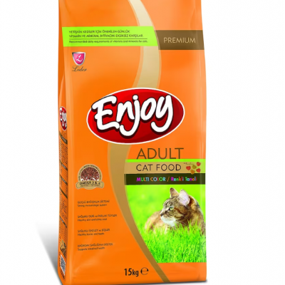 Enyoj Multicolor Kedi Maması 10 Kg