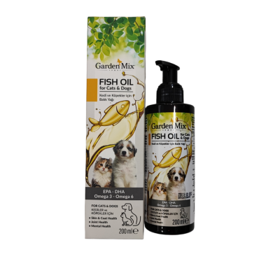 Gardenmix Kedi Köpek Somon Yağı 200 ml