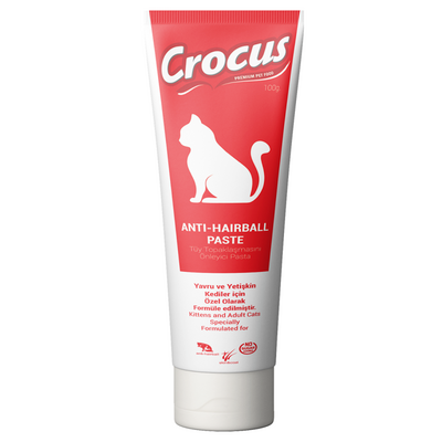 Crocus Anti Hairball Tüy Yumağı Kontrol Kedi Malt Macunu 100 Gr